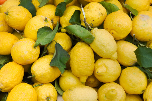 organic lemons